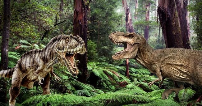 Kịch chiến khủng long bạo chúa T-rex và Giganotosaurus, con nào sẽ thắng?