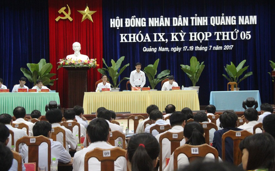 Kỳ họp thứ 5, HĐND tỉnh Quảng Nam khóa IX