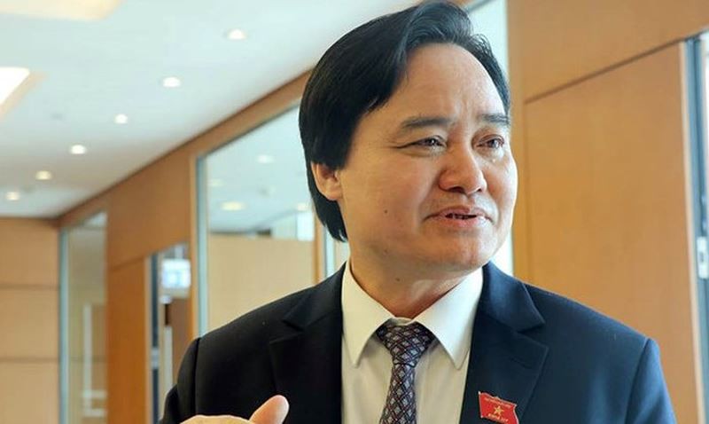Bộ trưởng GDĐT Phùng Xuân Nhạ có số phiếu tín nhiệm thấp lên tới 137 phiếu.
