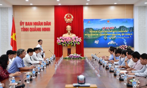 Ông Nghiêm Xuân Thành - Chủ tịch HĐQT Vietcombank phát biểu tại buổi lễ