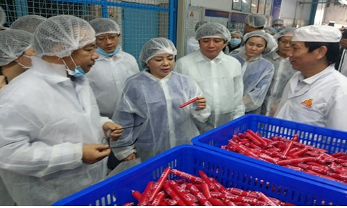 Bộ trưởng Bộ Y tế thị sát vấn đề an toàn thực phẩm tại Sài Gòn