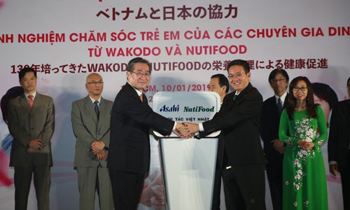 Đưa sản phẩm dinh dưỡng trẻ em số 1 Nhật Bản vào Việt Nam