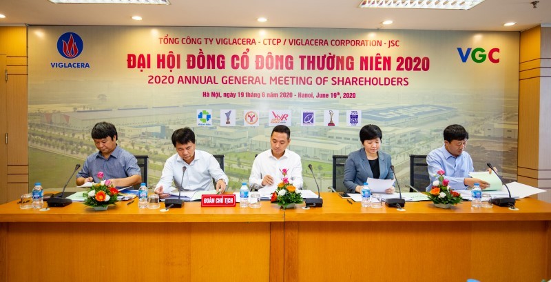 Đoàn Chủ tịch ĐHĐCĐ Tổng công ty Viglacera - CTCP 2020
