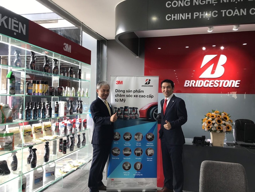3M Việt Nam hợp tác cùng đối tác chiến lược Bridgestone Việt Nam để nâng tầm chất lượng dịch vụ chăm sóc ô tô