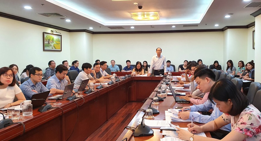 Phó Tổng Giám đốc KBNN Nguyễn Việt Hồng chủ trì hội nghị tập huấn tại điểm cầu TƯ