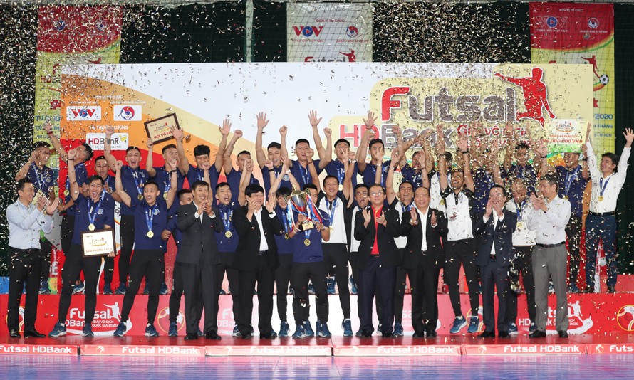 Thái Sơn Nam lần thứ 5 liên tiếp lên ngôi vô địch Giải Futsal HDBank Vô địch Quốc gia 2020