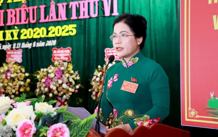 Ủy viên Thường vụ Tỉnh ủy, Bí thư TX Cửa Lò Nguyễn Thị Kim Chi