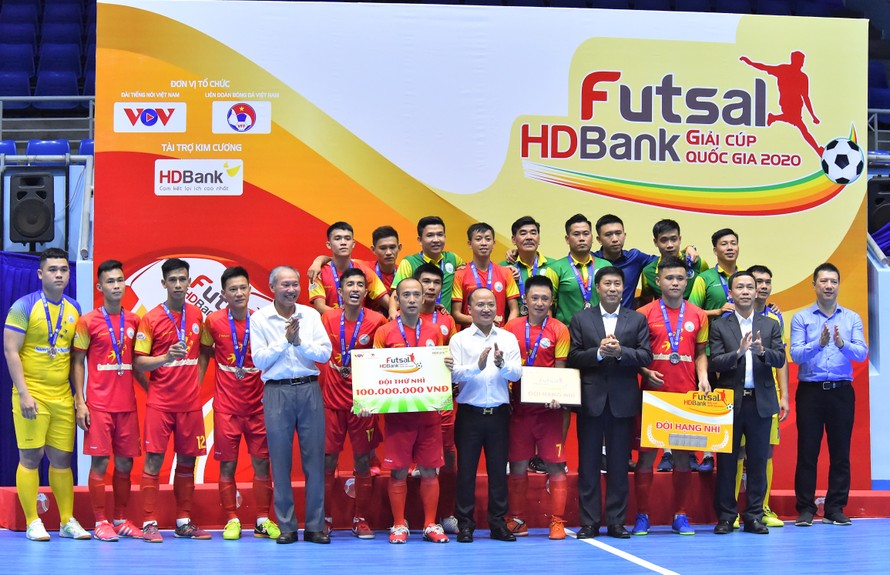 Câu lạc bộ Thái Sơn Nam lên ngôi vô địch Giải Futsal HDBank Cúp Quốc gia 2020