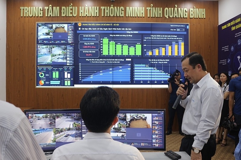 Trung tâm Điều hành Thông minh của tỉnh Quảng Bình – “bộ não số” giúp địa phương chỉ đạo, điều hành trực tuyến