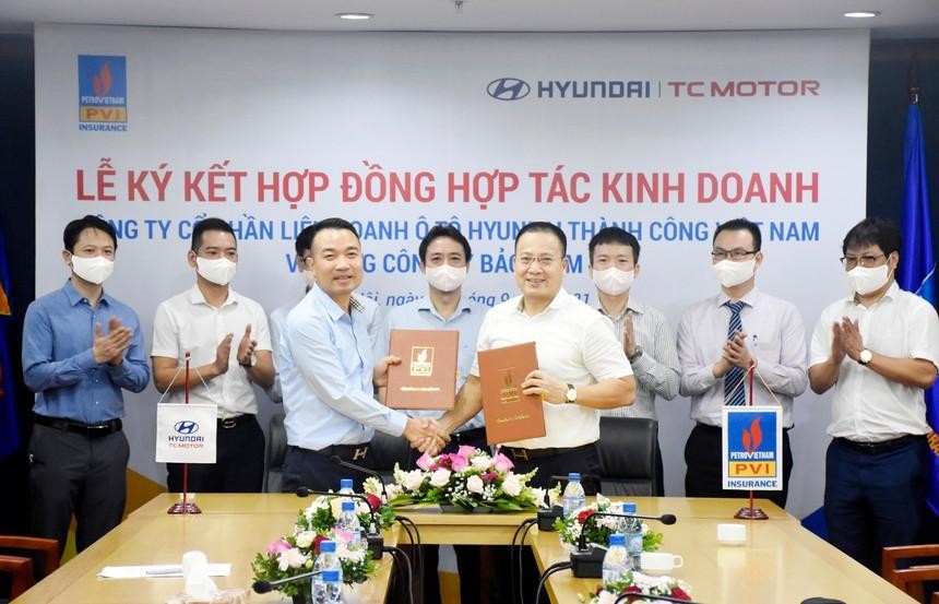Bảo hiểm PVI hợp tác với Liên doanh Ô tô Hyundai Thành Công Việt Nam