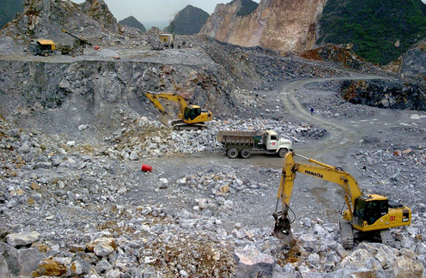 Khai thác đá gây ô nhiễm, một công ty ở Bình Dương bị phạt 155 triệu đồng