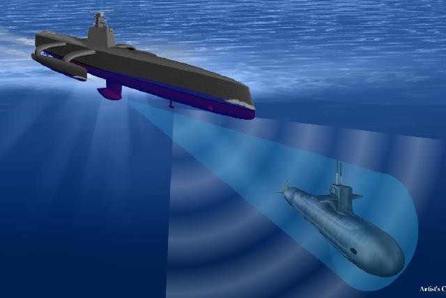"Tthợ săn tàu ngầm" - các chuyên gia sonar làm việc bên trong các tàu ngầm có nhiệm vụ tìm kiếm, phát hiện tàu ngầm đối thủ tiềm năng.