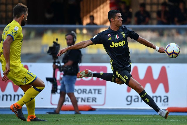 Ronaldo có màn ra mắt Serie A không được như ý.
