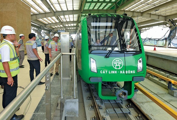 Dự án đường sắt Cát Linh - Hà Đông nhiều lẫn lỗi hẹn