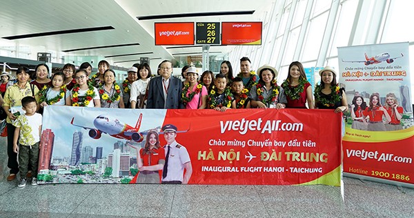 Vietjet chính thức mở đường bay mới Hà Nội – Đài Trung (Đài Loan), và chương trình khuyến mại lớn nhất năm.