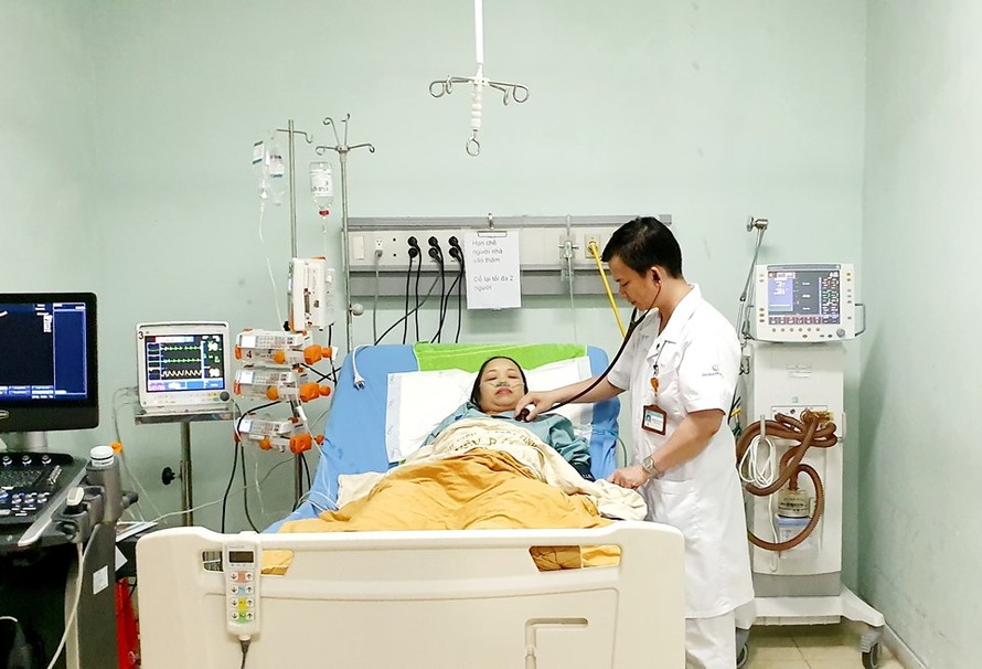 Sản phụ Nguyễn Thị Hương được cứu sống và đang hồi phục tốt.