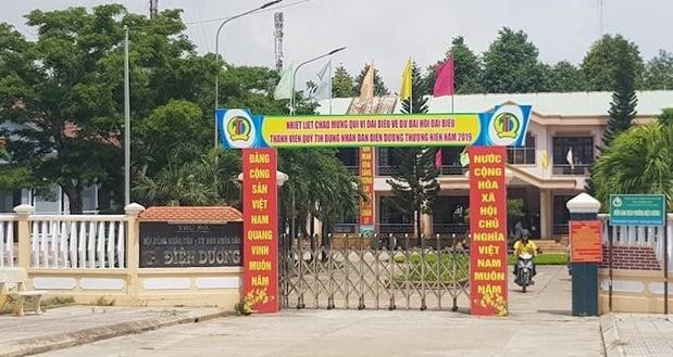 UBND phường Điện Dương.