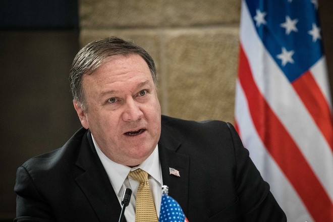 Ngoại trưởng Mỹ Mike Pompeo. Ảnh: AP.