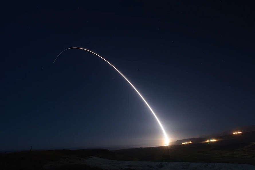 Mỹ khai hỏa tên lửa đạn đạo xuyên lục địa Minuteman III