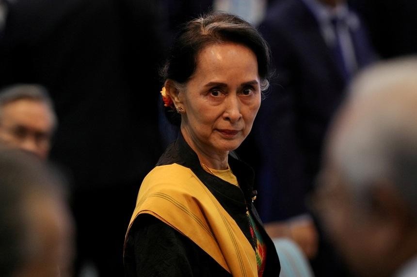 Đảng Liên minh Quốc gia vì Dân chủ (NLD) của bà Aung San Suu Kyi đã giành chiến thắng trong cuộc bầu cử tại Myanmar vào tháng 11/2020. Ảnh: Reuters.
