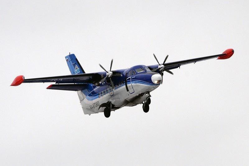 Một máy bay chở khách hạng nhẹ L-410 của hãng hàng không Sila. Ảnh: Sputnik