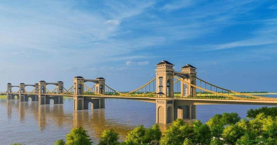 Cầu Trần Hưng Đạo của Hà Nội kiến trúc theo phong cách cổ điển Đông Dương