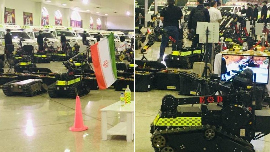 Iran trình làng robot quân sự mới 