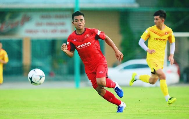 Hồ Thanh Minh trong màu áo U22 Việt Nam. Ảnh: Dân Việt