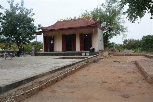Tổng thể khu vực khai quật. Ảnh: Báo văn hóa