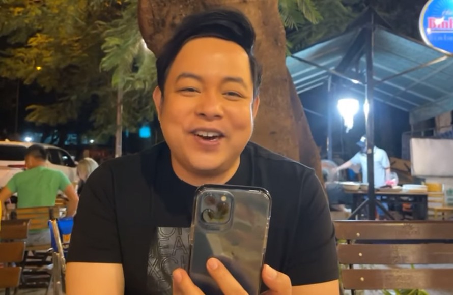 Quan Lê trong clip