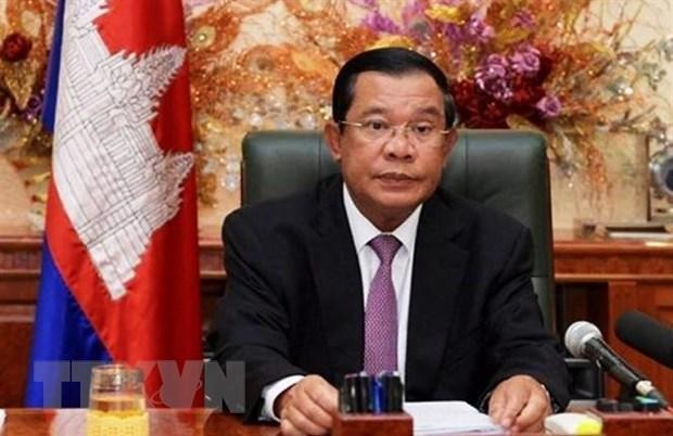 Chủ tịch Đảng Nhân dân Campuchia (CPP), Thủ tướng Chính phủ Hoàng gia Campuchia Samdech Hun Sen. (Ảnh: TTXVN) 