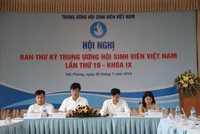 Hội nghị Ban thư ký Hội Sinh viên Việt Nam lần thứ 10, khóa IX