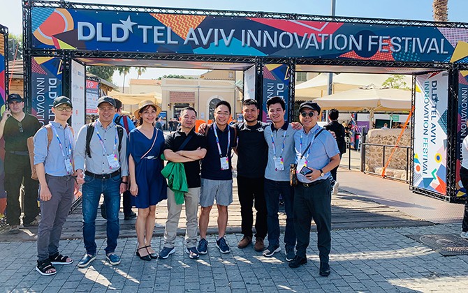 Các thành viên tham gia chương trình DLD Tel Aviv Innovation Festival, đây là sự kiện lớn nhất trong năm dành cho các công ty khởi nghiệp trên toàn thế giới góp mặt.