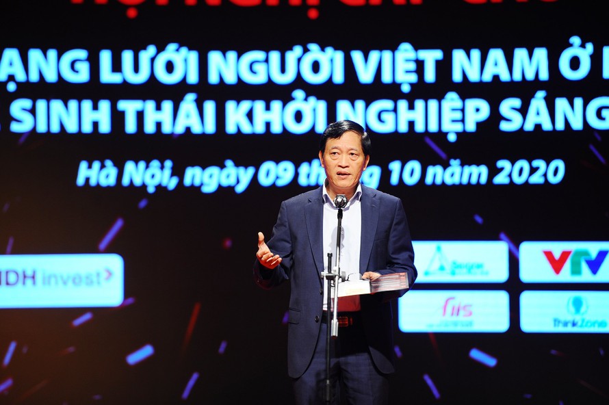 Thứ trưởng Bộ Khoa học và Công nghệ Trần Văn Tùng phát biểu tại Hội nghị.