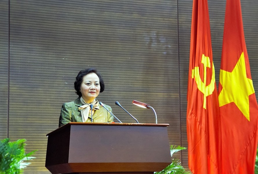 Thứ trưởng Bộ Nội vụ Phạm Thị Thanh Trà được giới thiệu ứng cử đại biểu Quốc hội