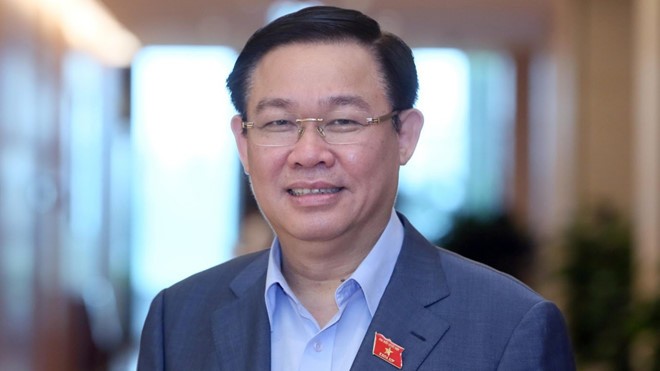 Uỷ viên Bộ Chính trị, Bí thư Thành ủy Hà Nội Vương Đình Huệ
