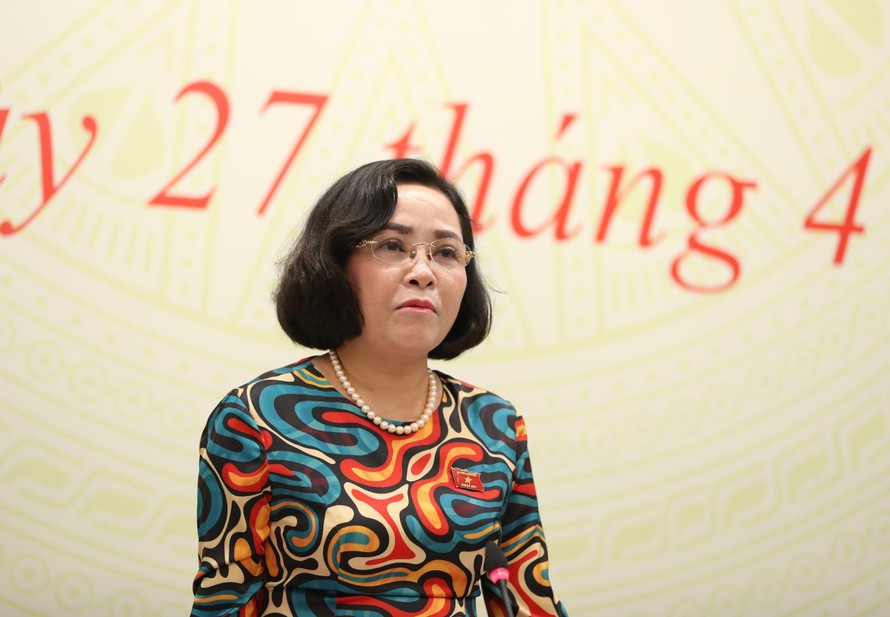 Bà Nguyễn Thị Thanh, Trưởng Ban công tác đại biểu