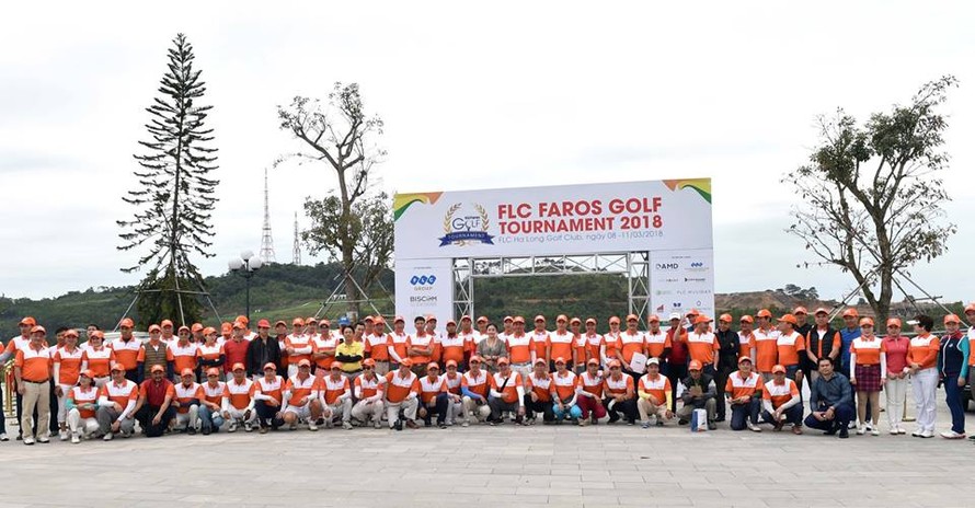 Gần 1.400 golfer tham dự giải FLC Faros Golf Tournament 2018