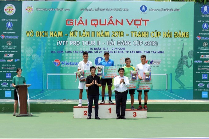 Lý Hoàng Nam dễ dàng vô địch Giải VTF Pro Tour II