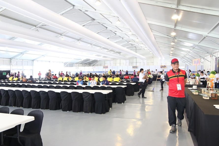 Tận thấy 'nơi ăn, chốn ở' của VĐV Việt Nam ở SEA Games