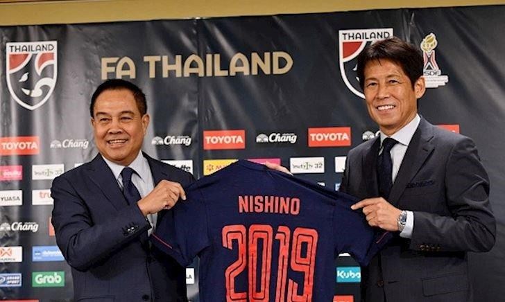 HLV Nishino không đáp ứng được kỳ vọng của Liên đoàn bóng đá Thái Lan
