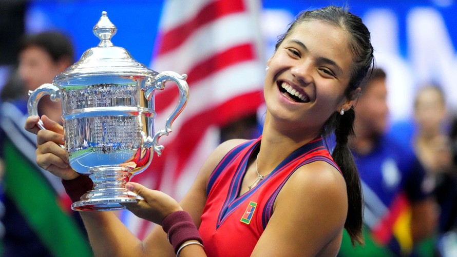 Raducanu vô địch đơn nữ US Open 2021 mà không thua một set nào.