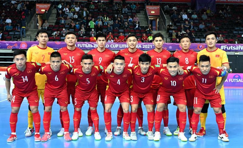 ĐT futsal Việt Nam lần thứ hai liên tiếp vào vòng 1/8 VCK futsal World Cup.