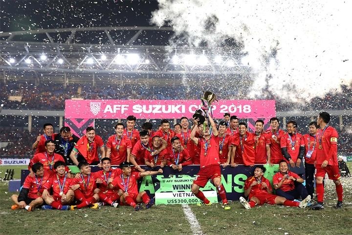 Đội tuyển Việt Nam là đương kim vô địch AFF Cup.
