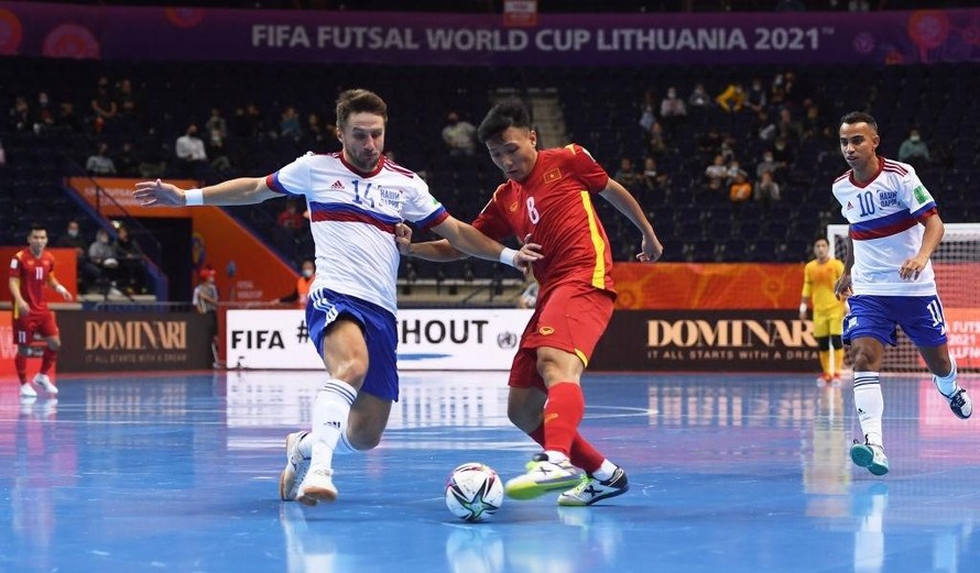 Tuyển Futsal Việt Nam được thưởng lớn sau trận thua quả cảm trước Futsal Nga