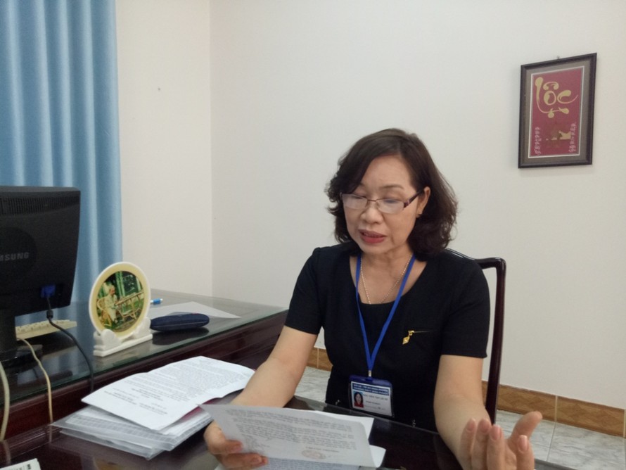 Bà Phạm Thị Ngọc – Chi cục trưởng Quản lý thị trường tỉnh Bình Phước.