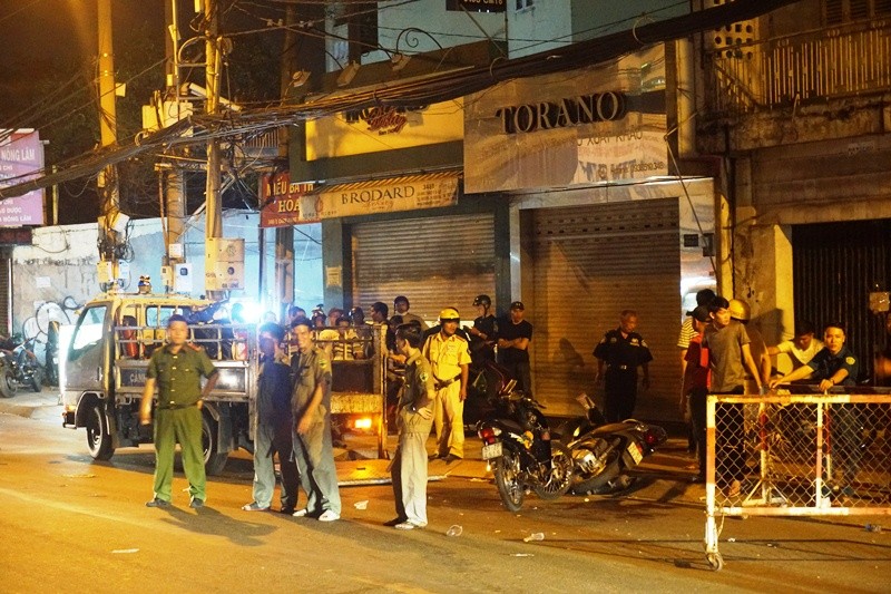 Hiện trường vụ án.
