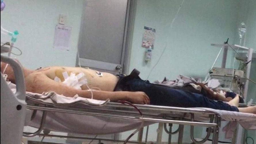 Ông Hoàng đang được điều trị tại bệnh viện.