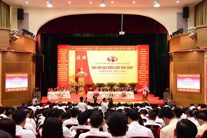 Đại hội đảng bộ huyện Thanh Trì