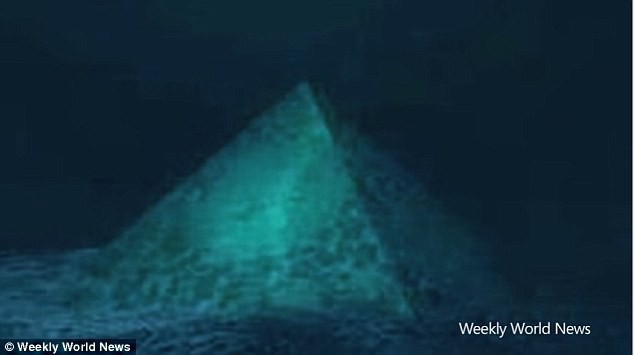 Bí ẩn \'kim tự tháp pha lê\' nằm dưới tam giác quỷ Bermuda